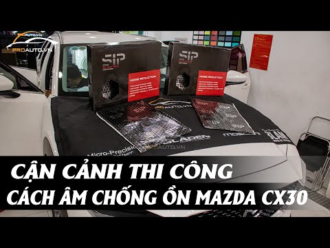 Cách âm chống ồn hiệu quả cho xe Mazda CX30 | ProAuto.vn