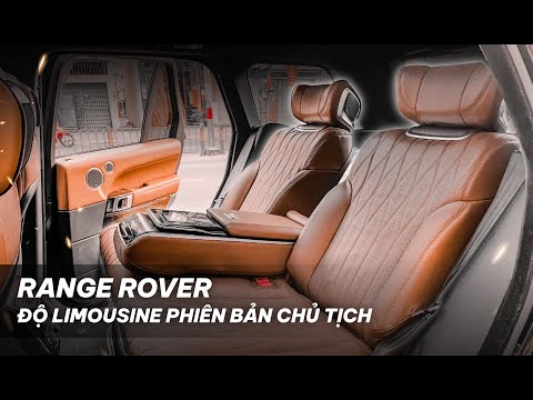 Range Rover độ limousine HongYi: Thay đổi khác biệt