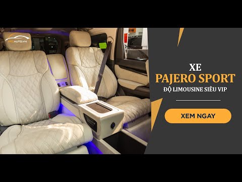 Xe Pajero Sport Độ Limousine Siêu Vip | Proauto.vn