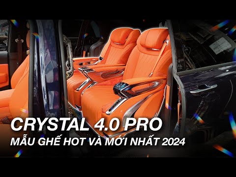 Ra mắt mẫu ghế limousine HongYi Crystal 4.0 Pro: Đẹp hút mắt, dự &quot;hot trend&quot;