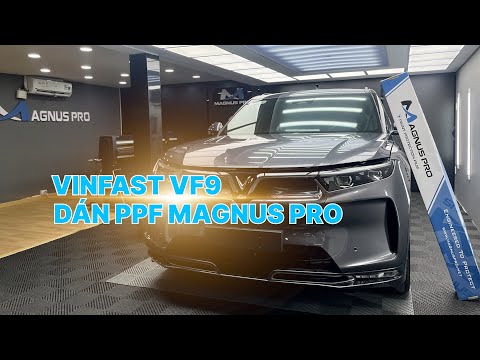 Vinfast VF9 dán PPF Magnus Pro sáng bóng, chống trầy xước | PROAUTO.VN