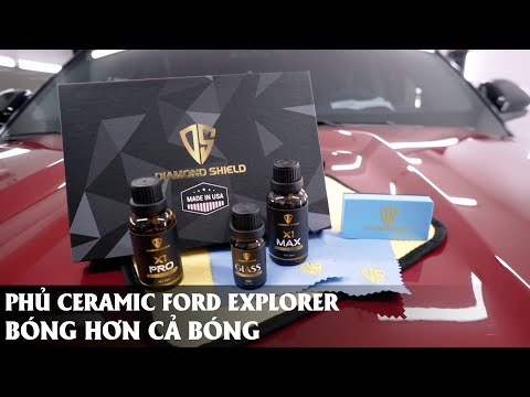 Phủ Ceramic Ford Explorer BÓNG hơn cả BÓNG | ProAuto.vn