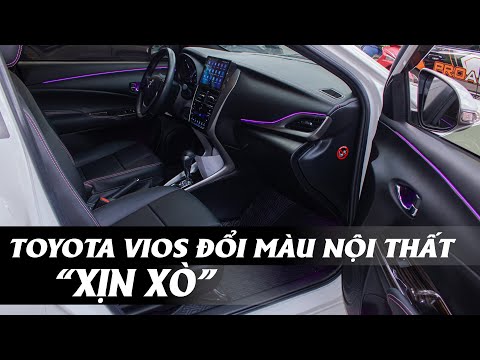 Toyota Vios Đổi màu nội thất Xịn Xò| ProAuto.vn