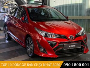 Top 10 dòng xe bán chạy nhất Việt Nam tháng 12.2020 - Toyota Vios