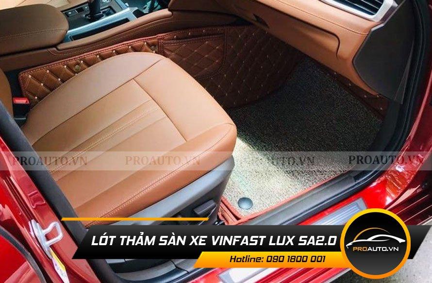 Thảm lót sàn xe Vinfast Lux SA2.0