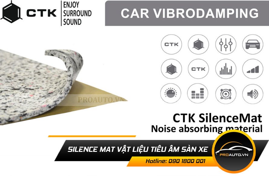 Vật liệu tiêu âm CTK SilenceMat
