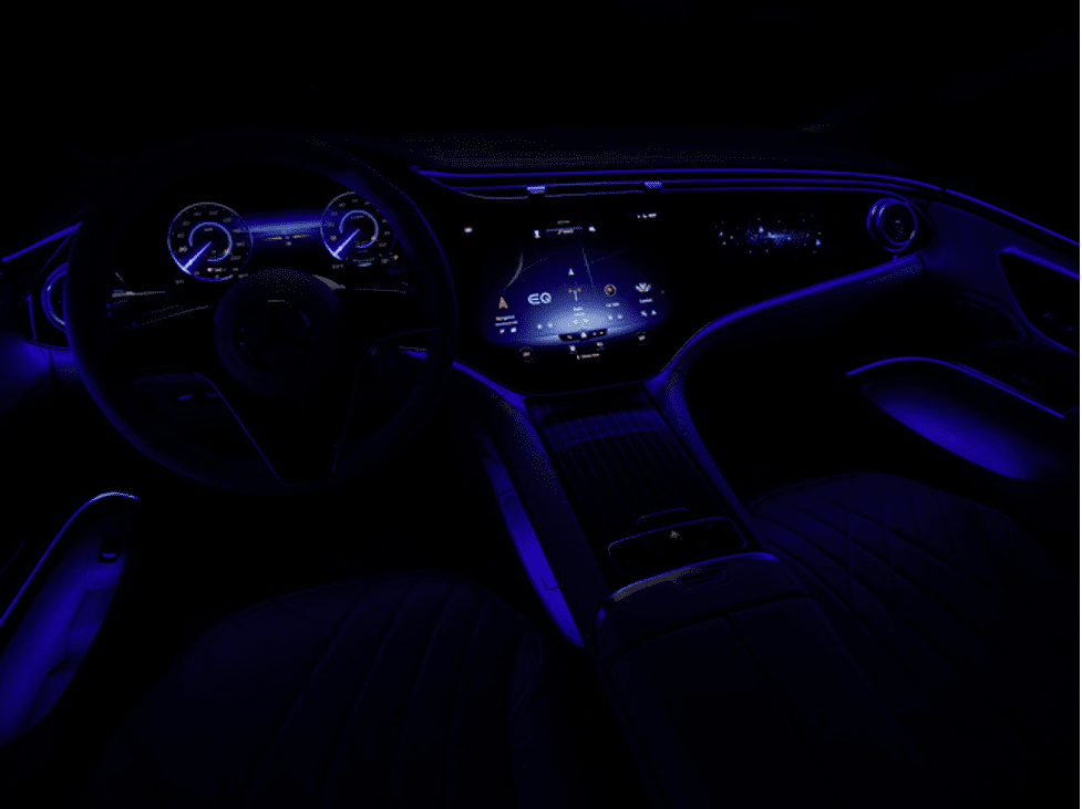 Màn hình Hyperscreen xe Mercedes EQS