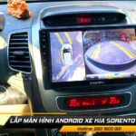 Màn hình DVD Android cho xe Kia Sorento – Tích hợp camera lùi quan sát tiến trình lái xe