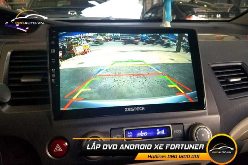 Màn hình Android xe Toyota Fortuner