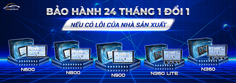 Chính sách bảo hành màn hình dvd android ô tô rõ ràng