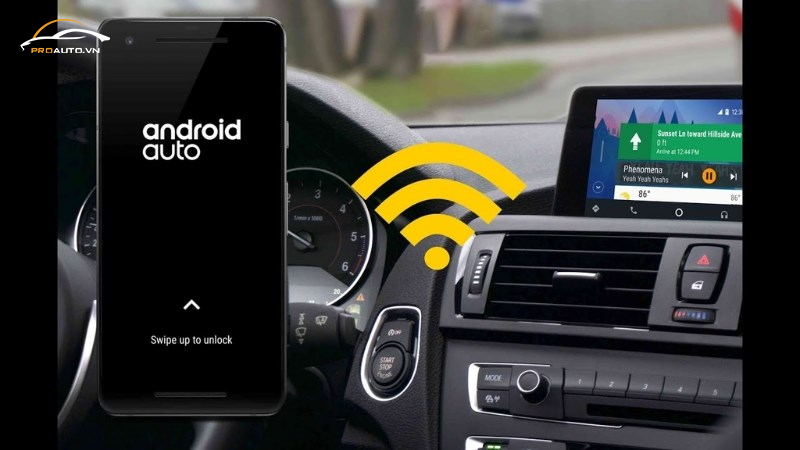 Màn hình android ô tô tphcm với khả năng kết nối điện thoại