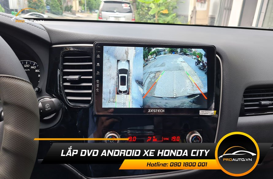 Màn hình Android xe Honda City