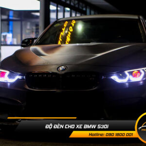 Độ đèn tăng sáng xe BMW 530i - Tăng tính thẩm mỹ cho xe