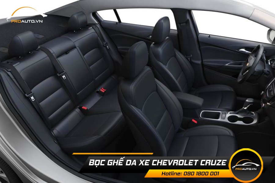Các loại da bọc ghế ô tô Chevrolet Cruze