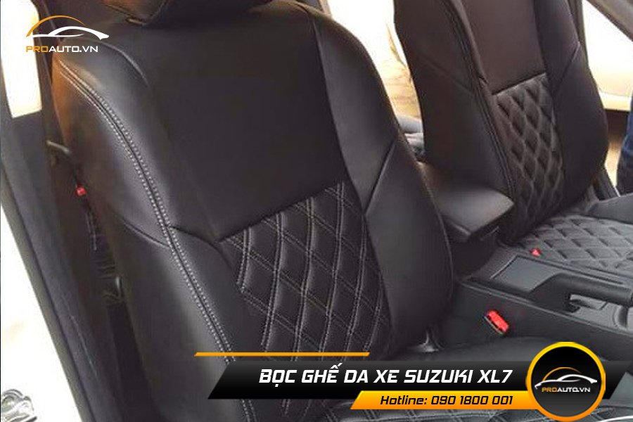 Kinh nghiệm bọc ghế da ô tô Suzuki XL7