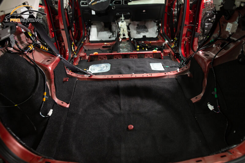 Dán tiêu âm sàn xe Mazda CX5