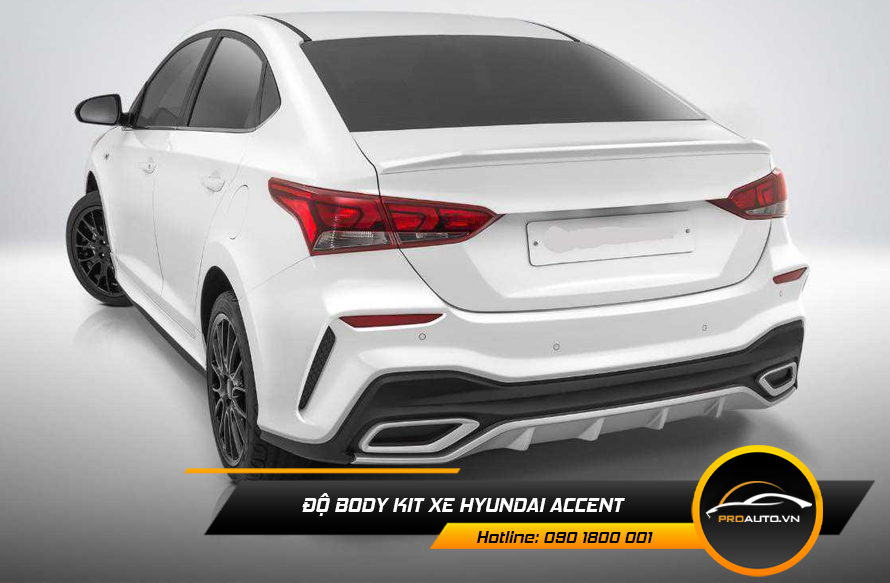 Độ body kit xe Hyundai Accent