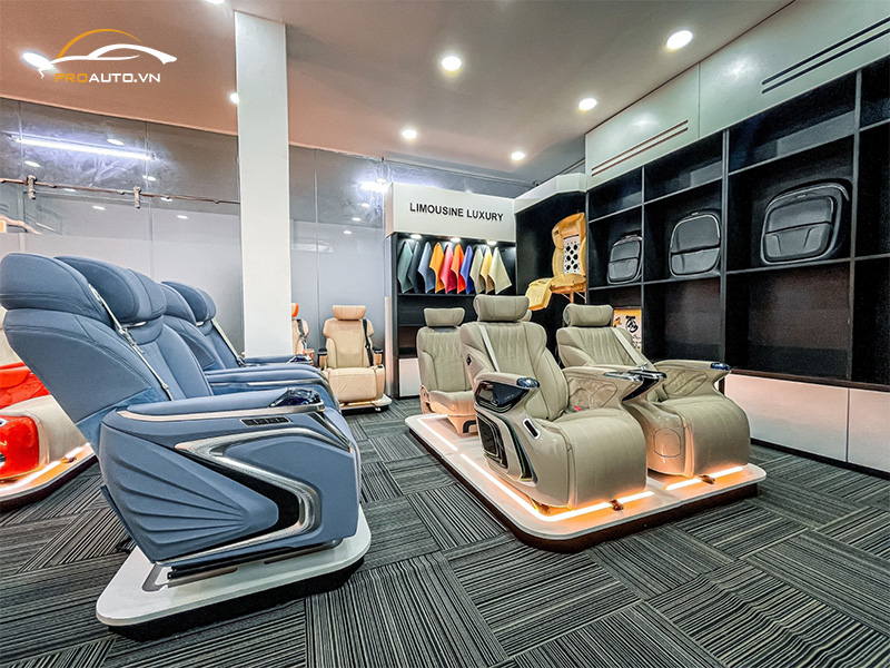 Độ ghế Limousine xe Fortuner  – Trang thiết bị và cơ sở vật chất hiện đại của Hongyi