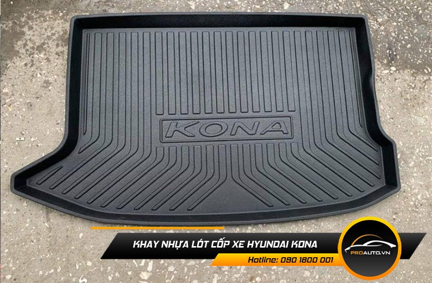Khay nhựa lót cốp xe Hyundai Kona
