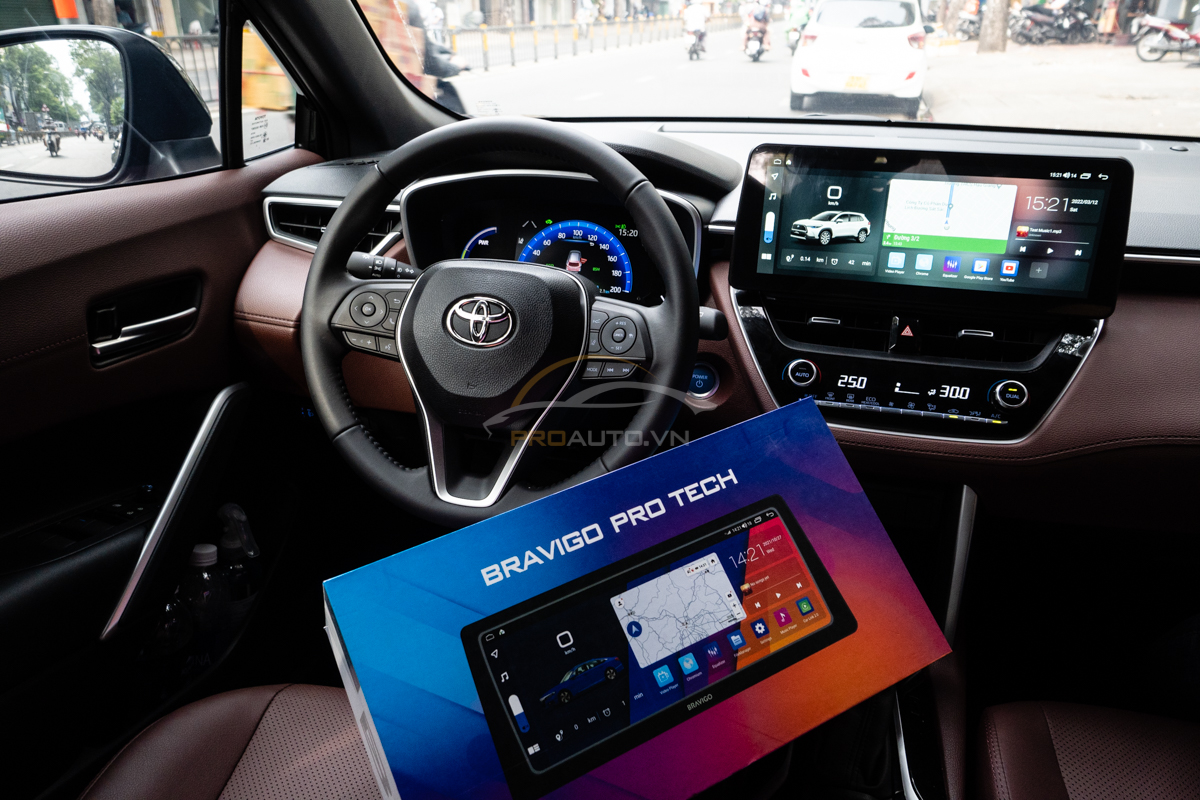 Nâng cấp màn hình Android xe ô tô mang trải nghiệm tuyệt vời