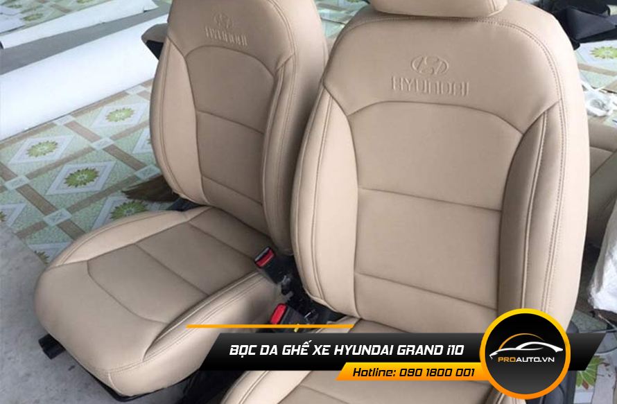 Các loại da bọc ghế ô tô Hyundai Grand i10