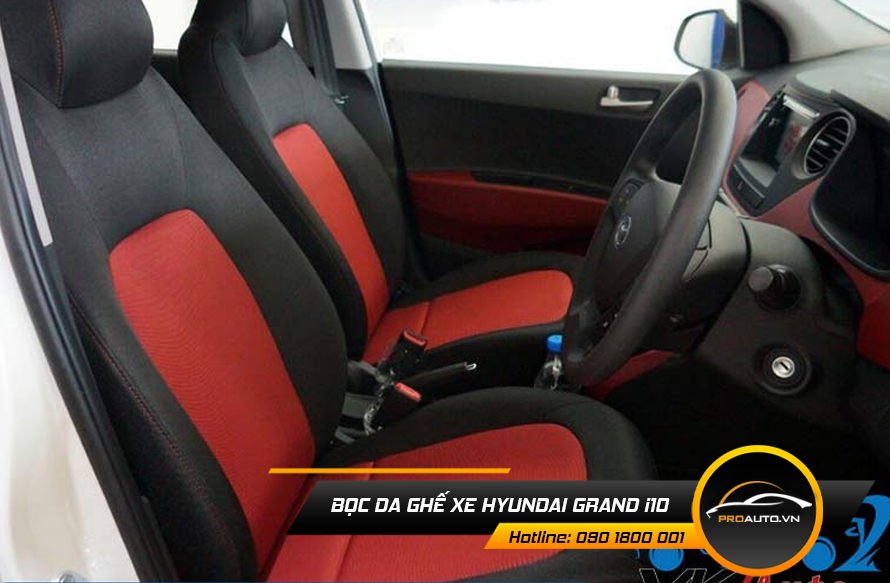 Lợi ích của bọc ghế da xe ô tô Hyundai Grand i10
