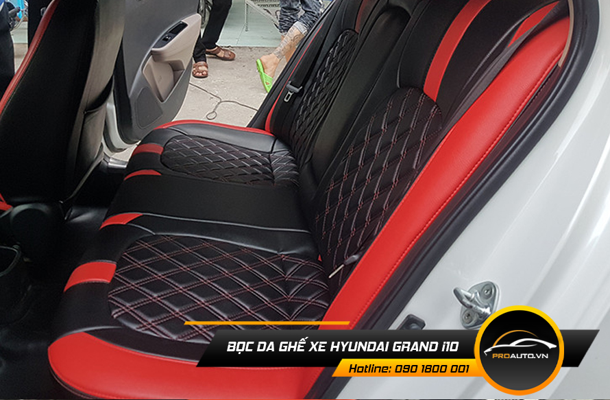Bọc ghế da ô tô Hyundai Grand i10