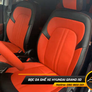 Bọc da ghế Hyundai Grand i10 phối màu