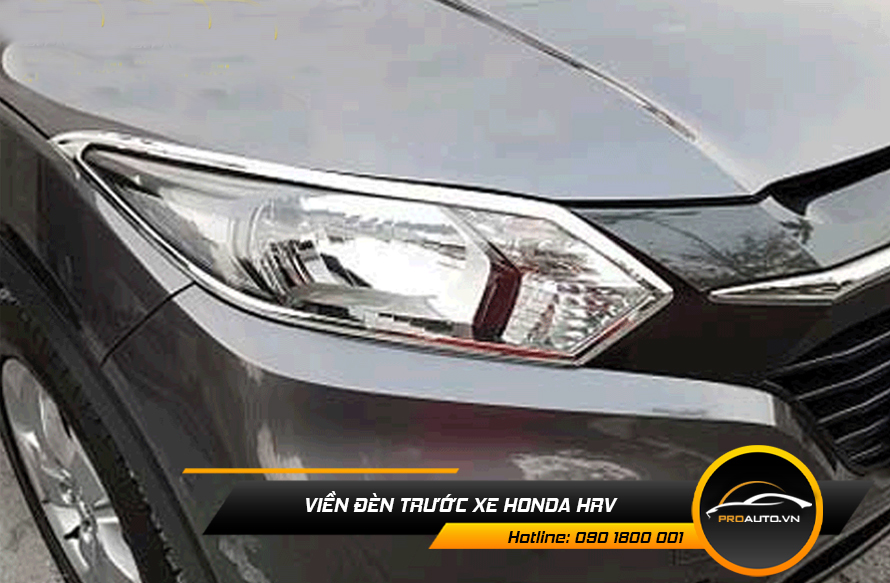 Viền đèn trước xe Honda HRV