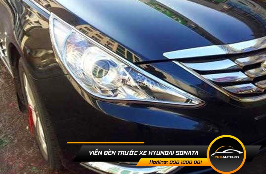 Viền đèn trước xe Hyundai Sonata