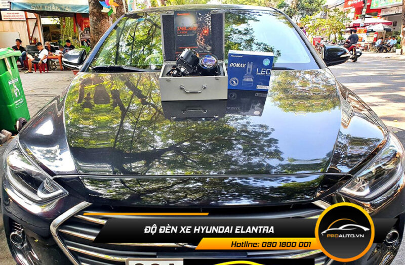 Độ đèn xe Hyundai Elantra - Tăng tính thẩm mỹ cho xe