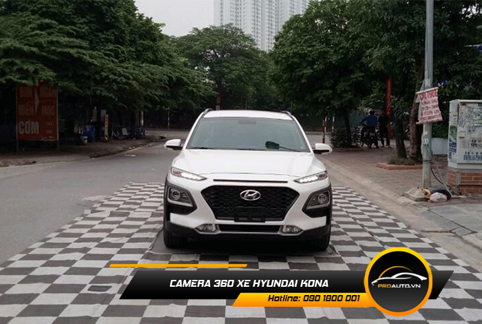 Nâng cấp và lắp camera 360 độ xe Hyundai Kona