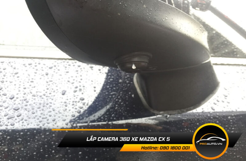 Lắp camera 360 độ xe Mazda cx5 hỗ trợ quan sát khi lái xe
