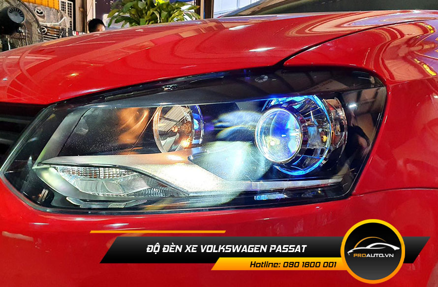 Độ đèn xe Volkswagen Passat - Nâng cấp đèn pha cho xe