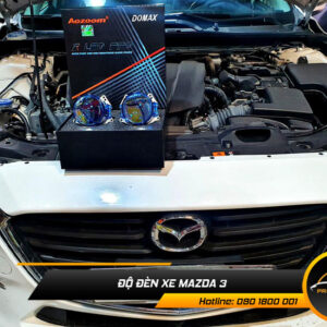 Độ đèn xe Mazda 3 - Tăng tính thẩm mỹ cho xe