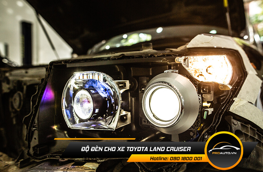 Độ đèn xe Toyota Land Cruiser - Tăng tính thẩm mỹ cho xe