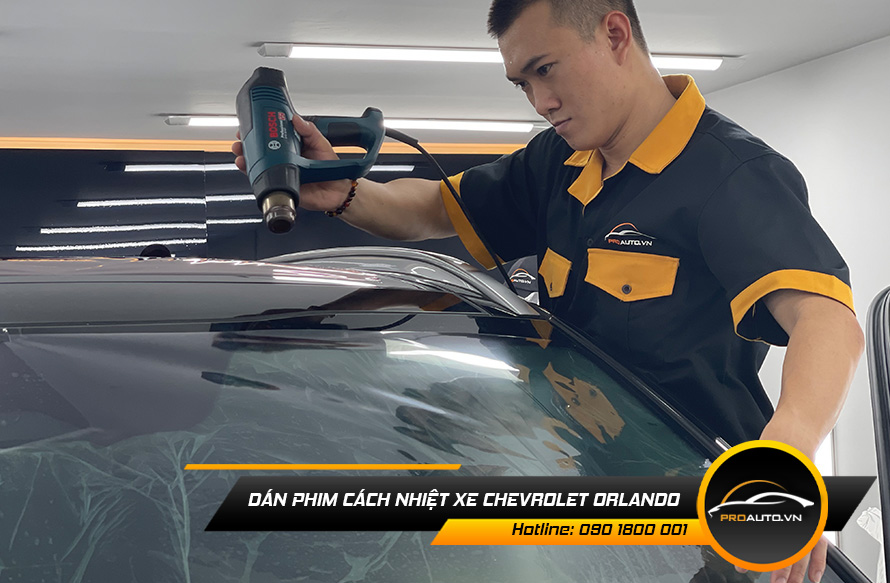 Dán phim cách nhiệt xe Chevrolet Orlando - Bảo vệ an toàn cho xe 24/24h