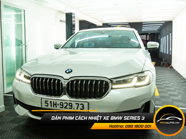 Dán phim cách nhiệt xe BMW Series 3