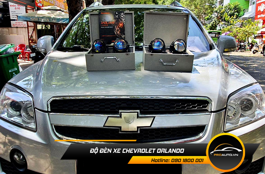 Độ đèn xe Chervolet Orlando - Tăng tính thẩm mỹ cho xe