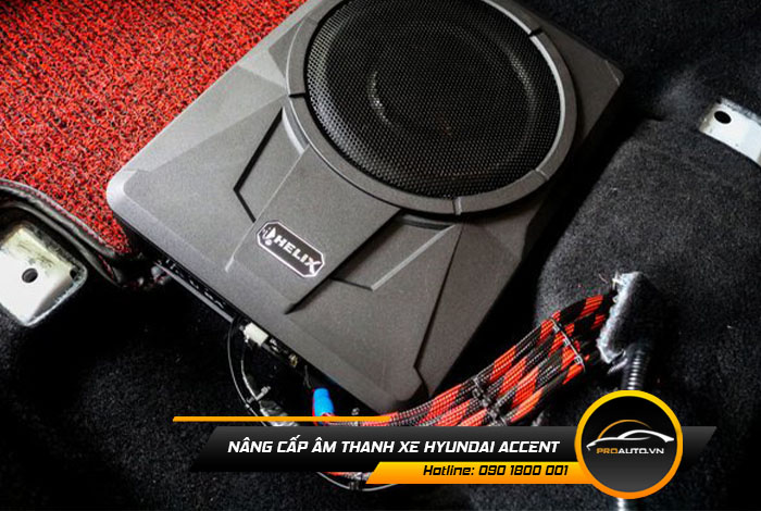 Nâng cấp âm thanh xe Hyundai Accent