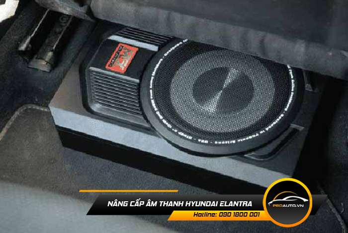Nâng cấp âm thanh xe Hyundai Elantra