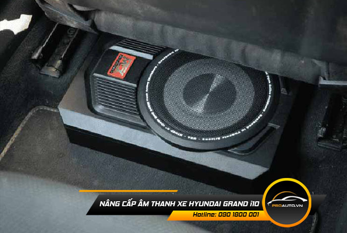 Nâng cấp âm thanh xe Hyundai Grand i10