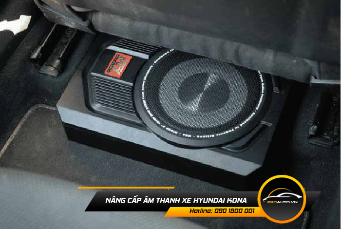 Nâng cấp âm thanh xe Hyundai Kona