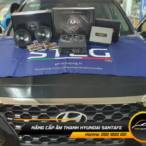 Nâng cấp âm thanh xe Hyundai SantaFe