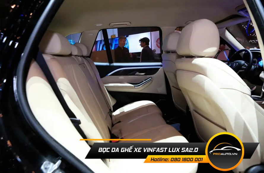 Bảng giá bọc ghế da ô tô Vinfast Lux SA2.0 2021