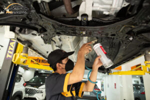 Sơn phủ gầm cho xe ô tô