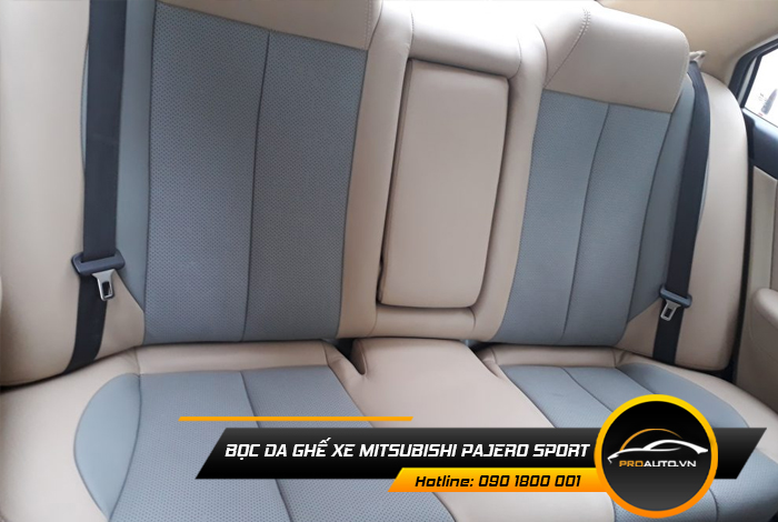 Cách bảo dưỡng ghế da xe hơi Mitsubishi Pajero Sport