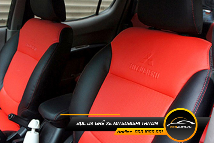 Cách bảo dưỡng ghế da xe hơi Mitsubishi Triton 