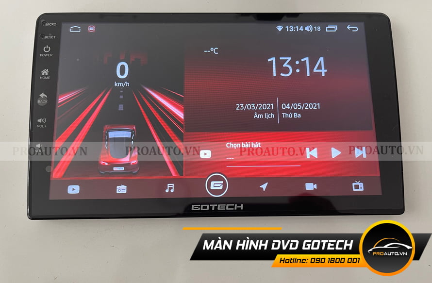 Nâng cấp Màn hình DVD Android Gotech GT Mazda Pro