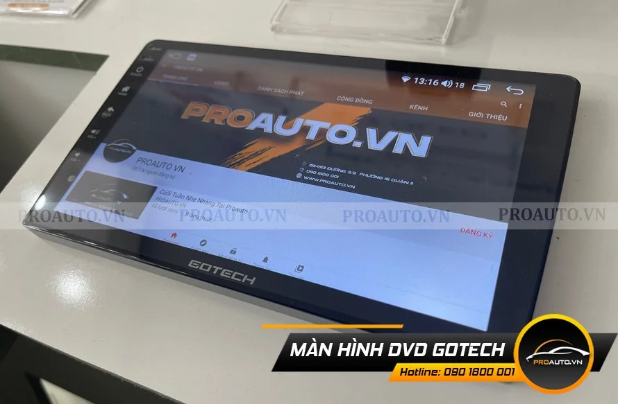 Lắp màn hình Android ô tô tại Proauto.vn
